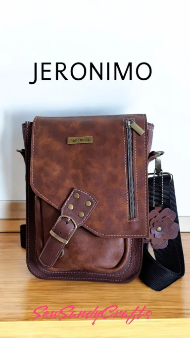 Jeronimo Mottle Brown Leather