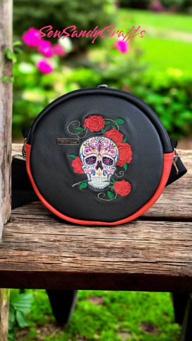 Skull & Red Roses